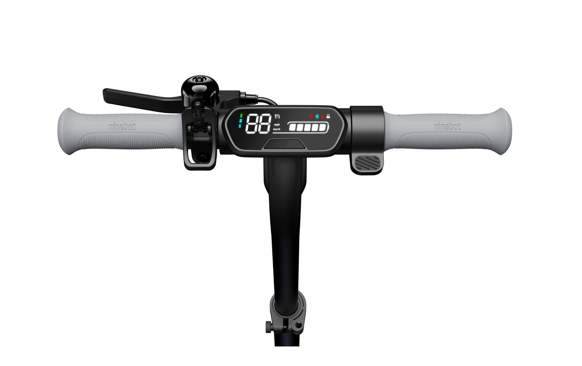 Ninebot by Segway Kickscooter C2 Pro – 16 km/h, 17 km Reichweite, 108 Wh Akku, bis 50 kg, faltbar – Blau