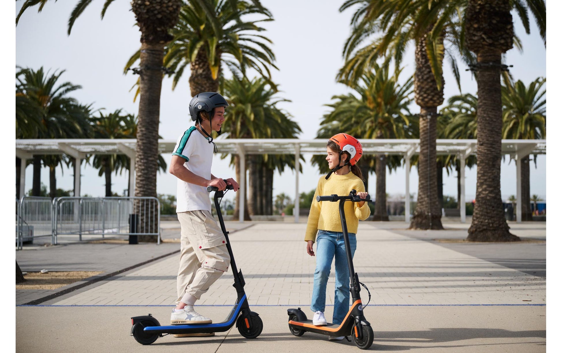 Ninebot by Segway Kickscooter C2 Pro – 16 km/h, 17 km Reichweite, 108 Wh Akku, bis 50 kg, faltbar – Blau