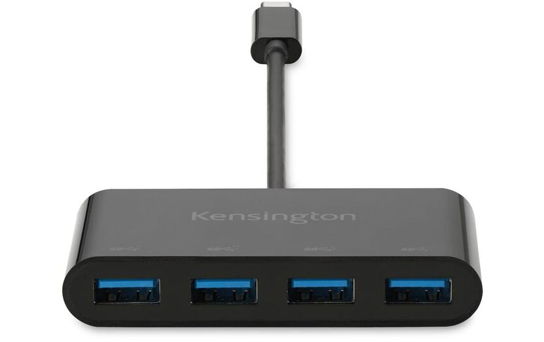Kensington CH1200 USB-Hub – USB-C, 4× USB-A, für Windows/Mac/ChromeOS