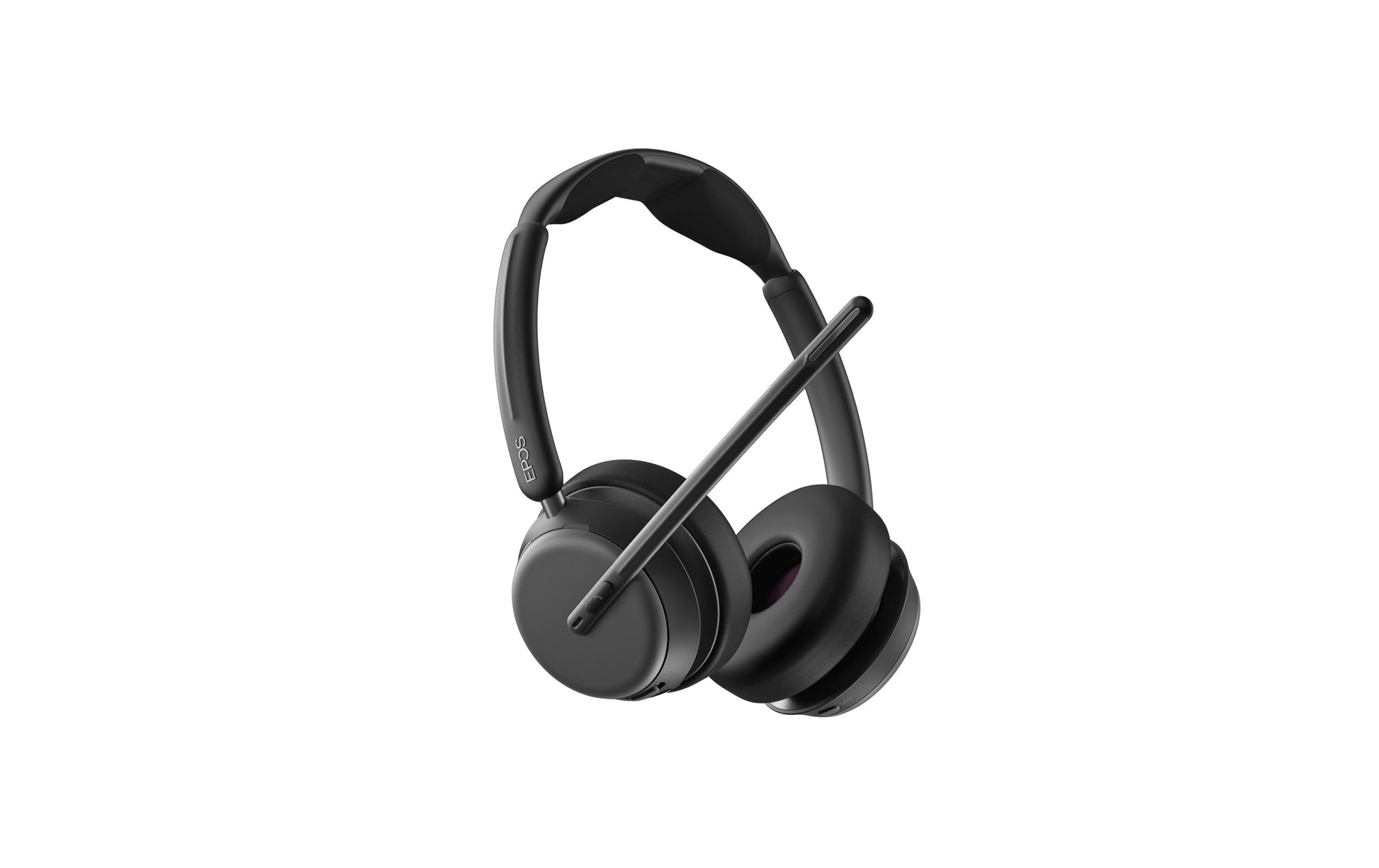 EPOS Impact 1061 – Duo Headset (Over-Ear) – Bluetooth, ANC, mit Ladestation – Schwarz