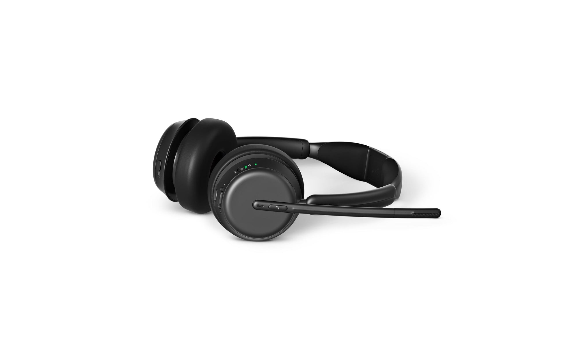 EPOS Impact 1061 – Duo Headset (Over-Ear) – Bluetooth, ANC, mit Ladestation – Schwarz