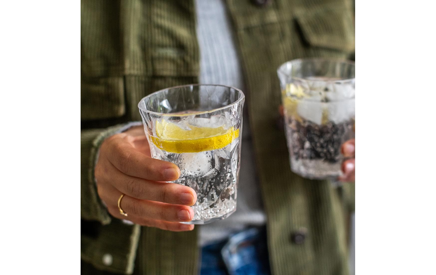 Koziol Trinkbecher – 250 ml, Ø 8,6 cm, H 9,5 cm, Kunststoff, Transparent, spülmaschinenfest, BPA-frei