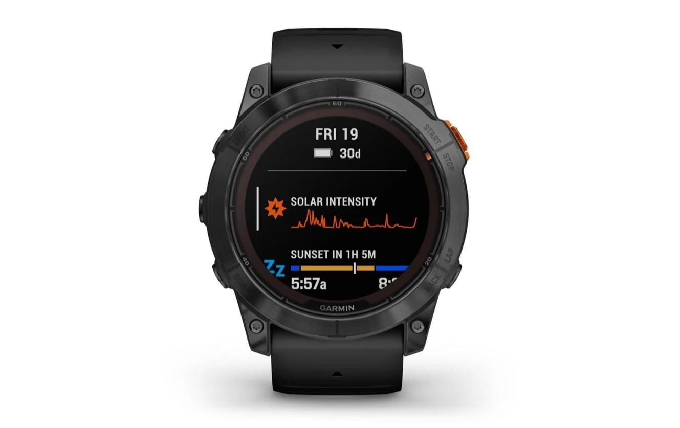 Garmin Fenix 7X Pro Solar Edition – GPS-Smartwatch – 51 mm, 1,4", GPS, ANT+, 100 m, Schwarz, Sportarmband