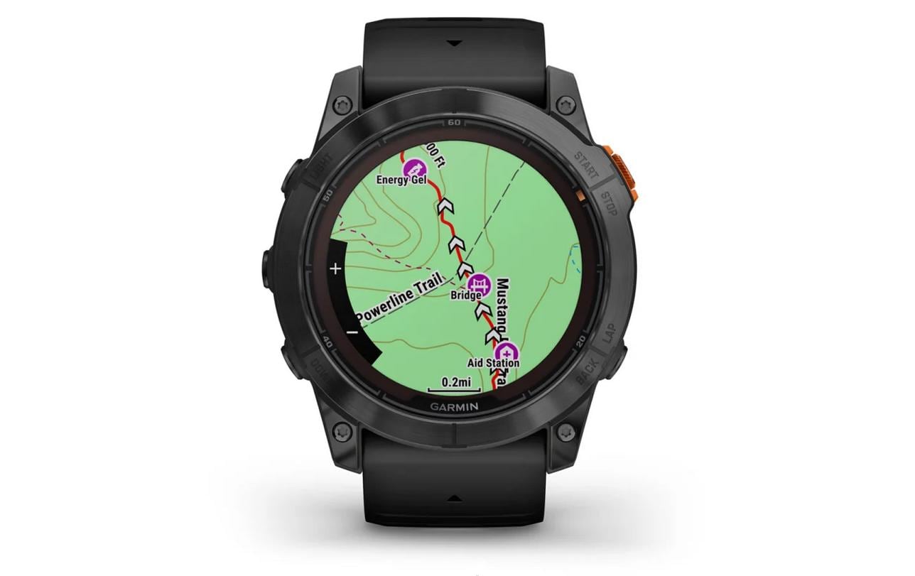 Garmin Fenix 7X Pro Solar Edition – GPS-Smartwatch – 51 mm, 1,4", GPS, ANT+, 100 m, Schwarz, Sportarmband