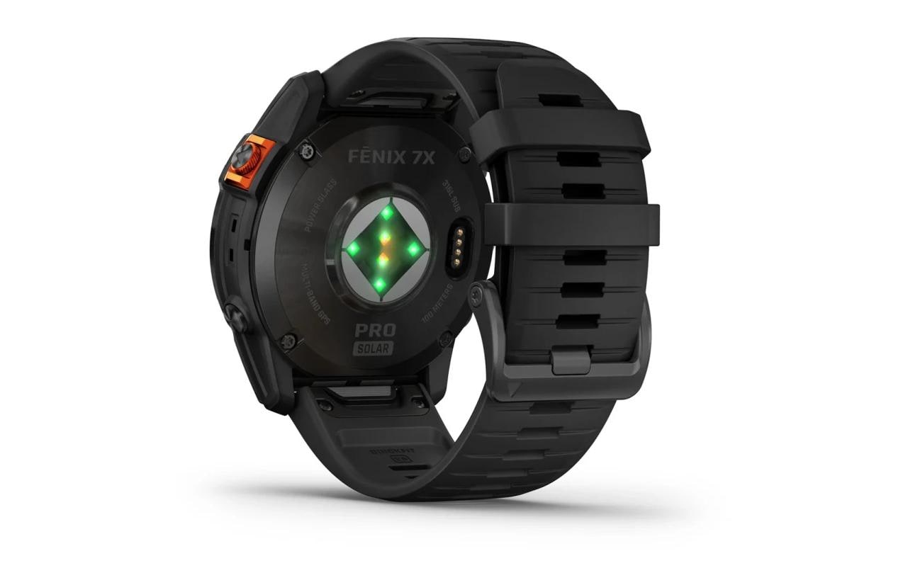 Garmin Fenix 7X Pro Solar Edition – GPS-Smartwatch – 51 mm, 1,4", GPS, ANT+, 100 m, Schwarz, Sportarmband