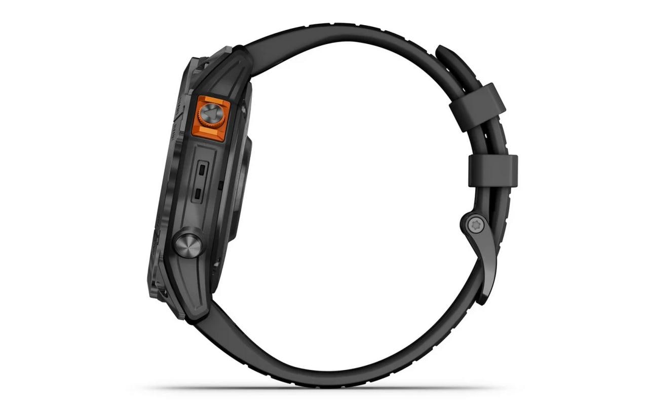 Garmin Fenix 7X Pro Solar Edition – GPS-Smartwatch – 51 mm, 1,4", GPS, ANT+, 100 m, Schwarz, Sportarmband