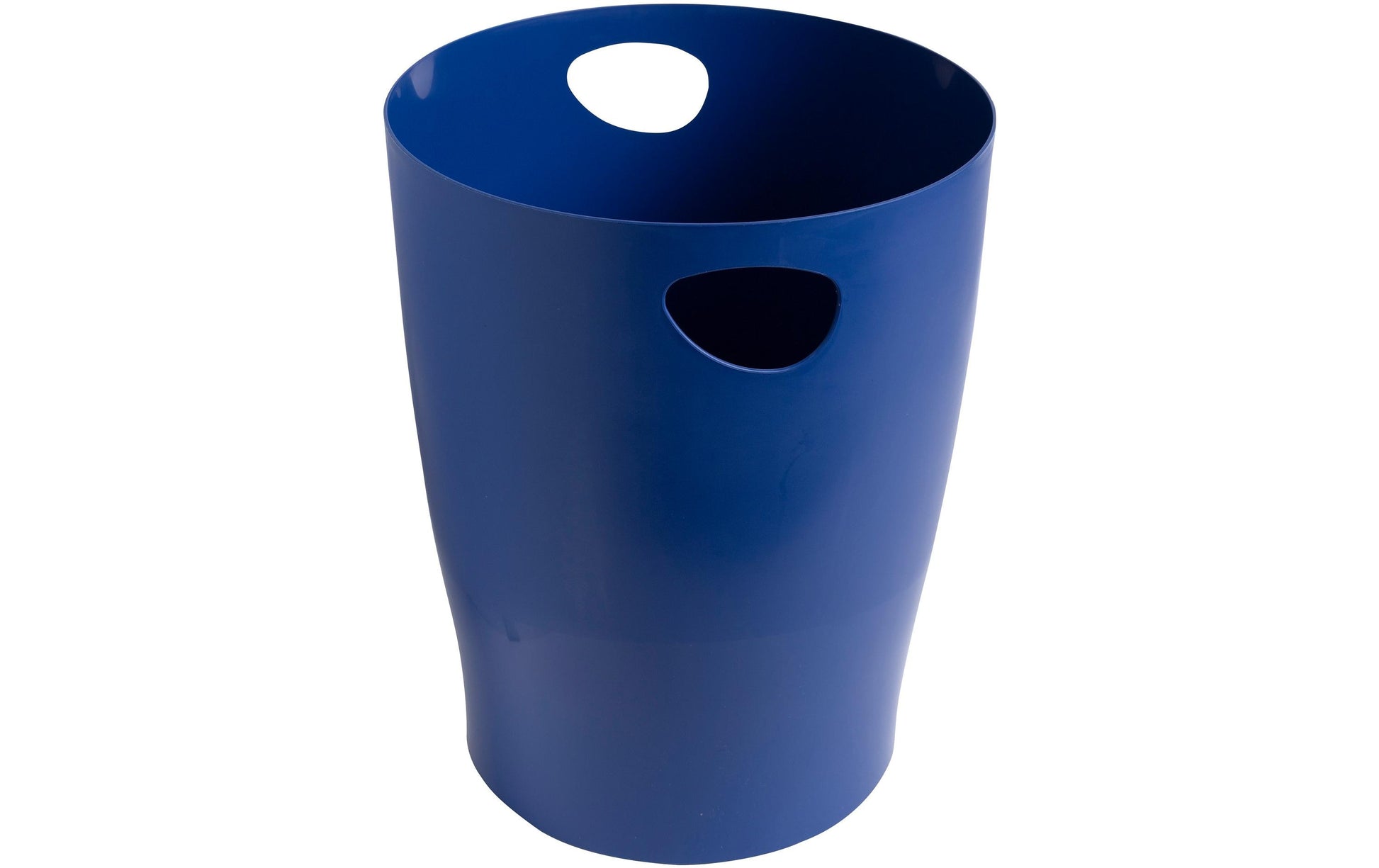 Exacompta Papierkorb Ecobin BeeBlue – 15 l – Kunststoff (PP), rund – marineblau