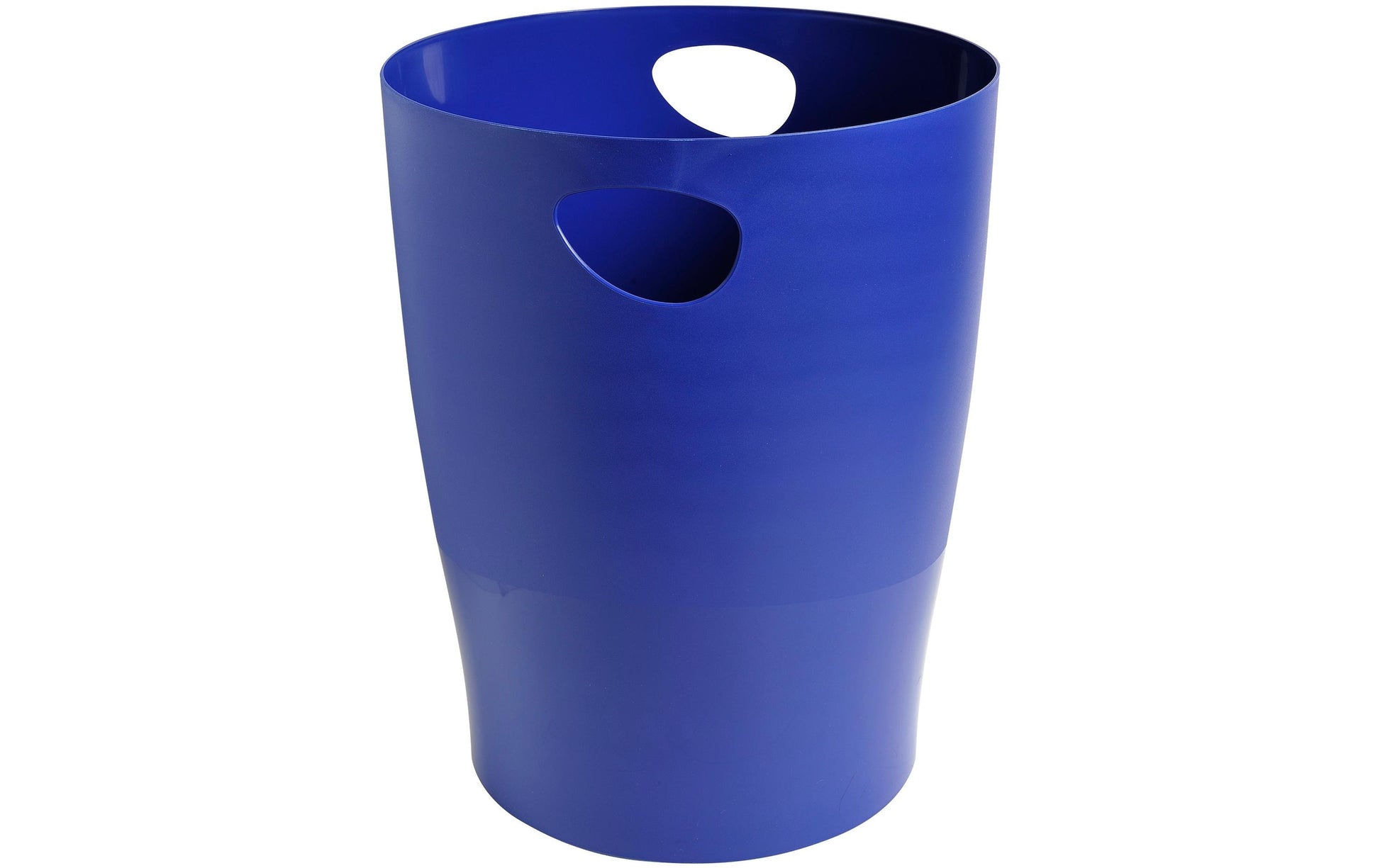 Exacompta Papierkorb Ecobin BeeBlue – 15 l – Kunststoff (PP), rund – marineblau