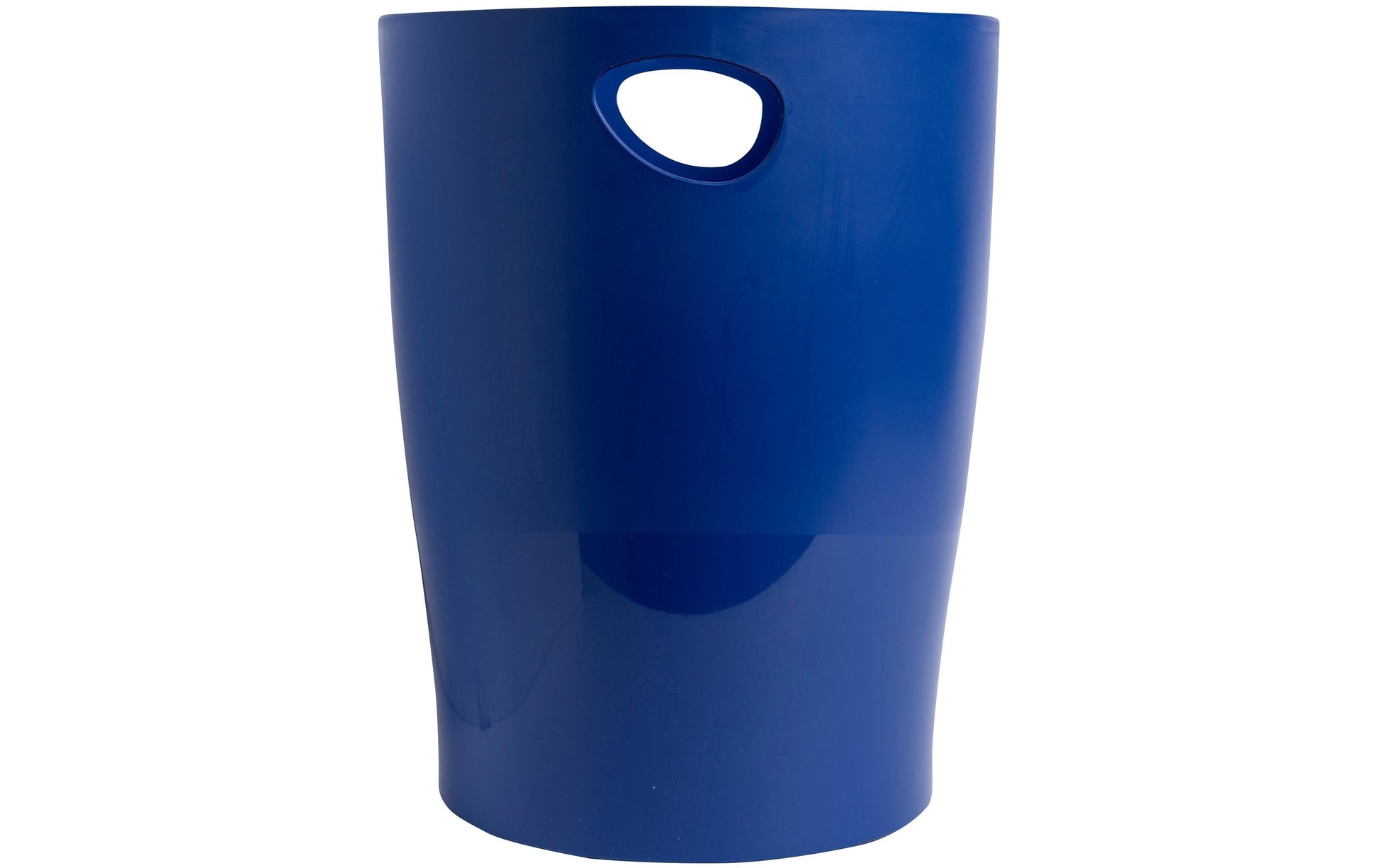 Exacompta Papierkorb Ecobin BeeBlue – 15 l – Kunststoff (PP), rund – marineblau