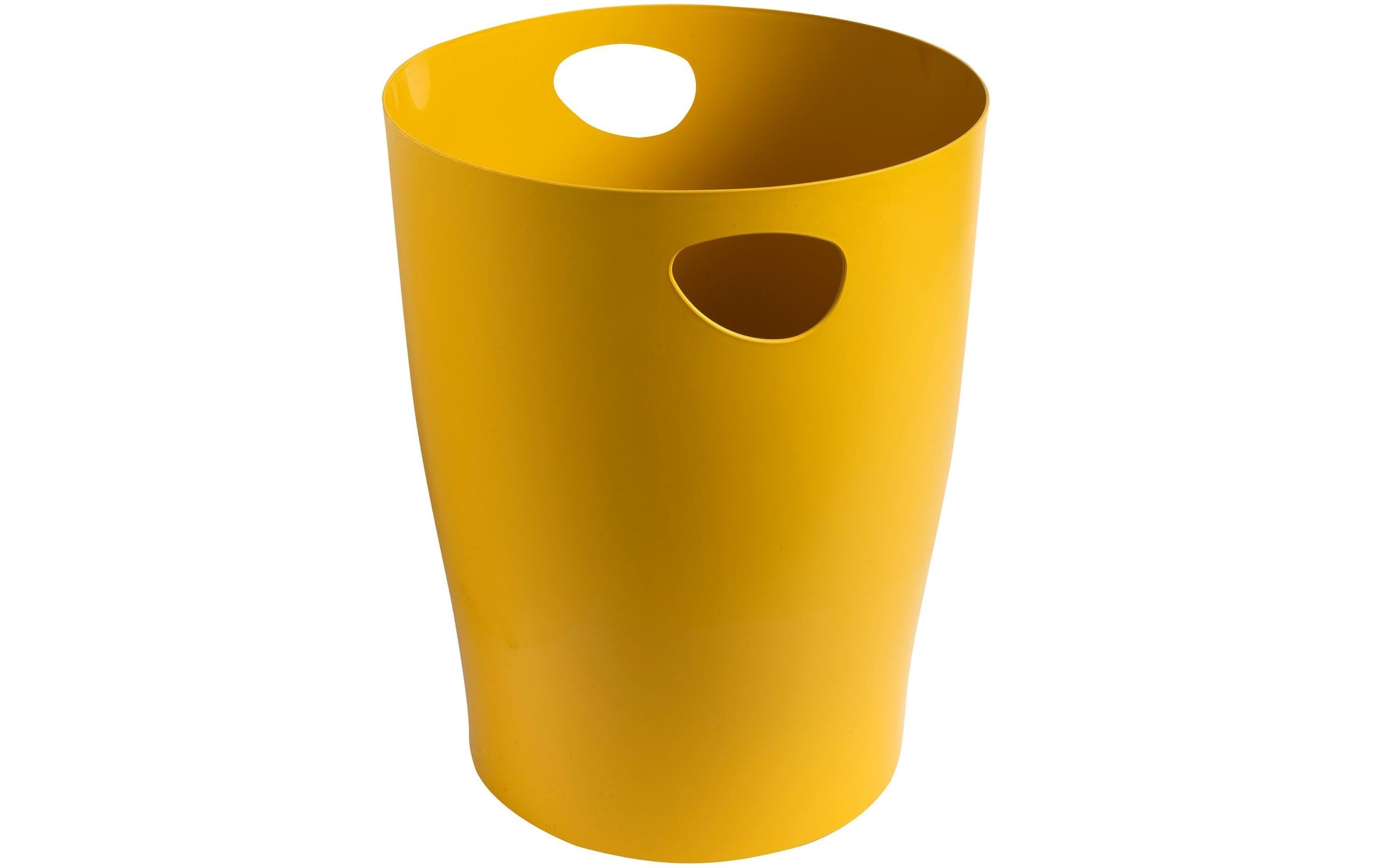 Exacompta Papierkorb Ecobin BeeBlue – 15 l – Kunststoff (PP), rund – gelb