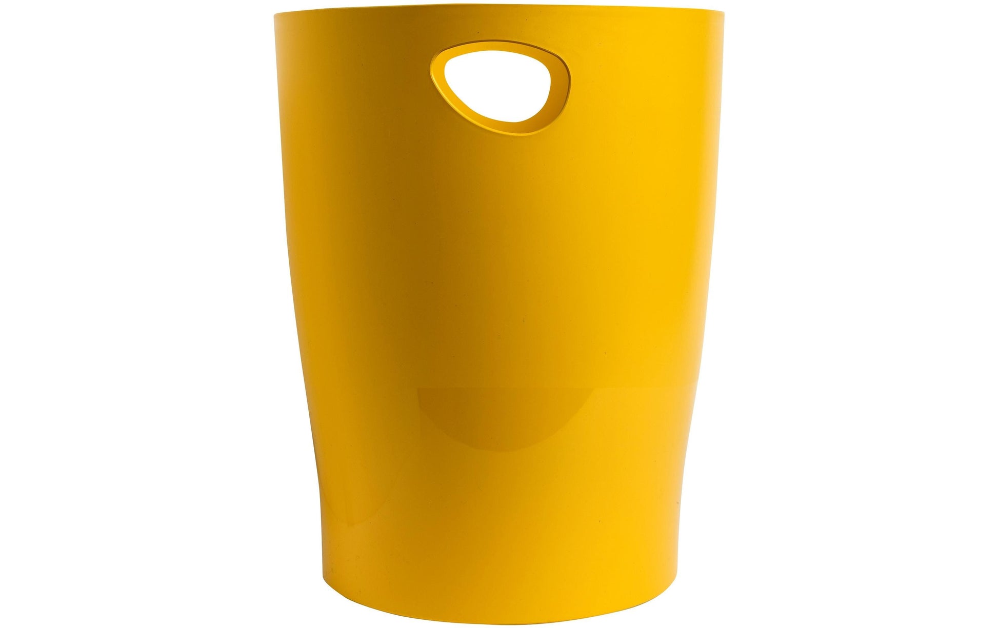 Exacompta Papierkorb Ecobin BeeBlue – 15 l – Kunststoff (PP), rund – gelb