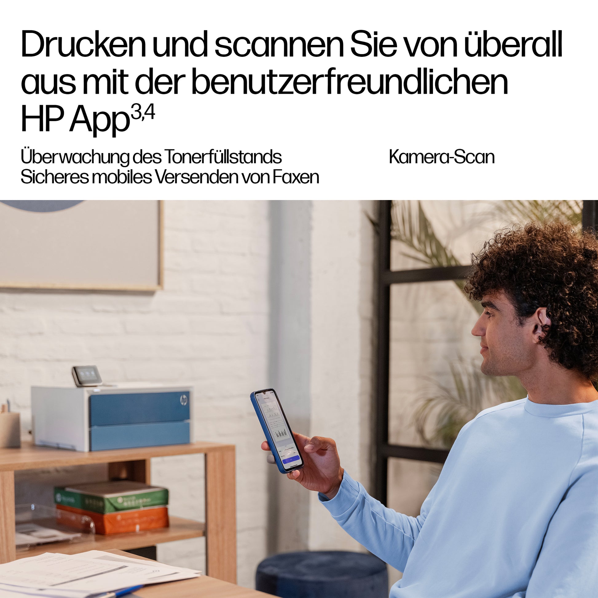 HP LaserJet Pro 4007dn – Schwarz-Weiss, A4, Duplex, WLAN, LAN, USB, 45 Seiten pro Minute