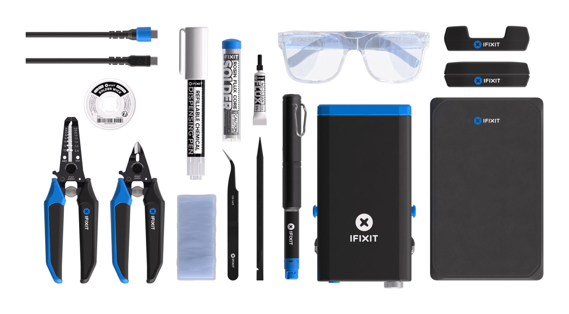 iFixit FixHub Power Series Löt-Werkzeugset – 100 W – 100–420 °C – Akku