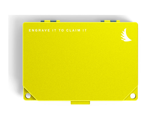 Angelbird Technologies Angelbird Media Tank Speicherkartenetui – 4-fach für CFexpress Typ A, Aluminium, 95 × 70 × 22,5 mm – Schwarz
