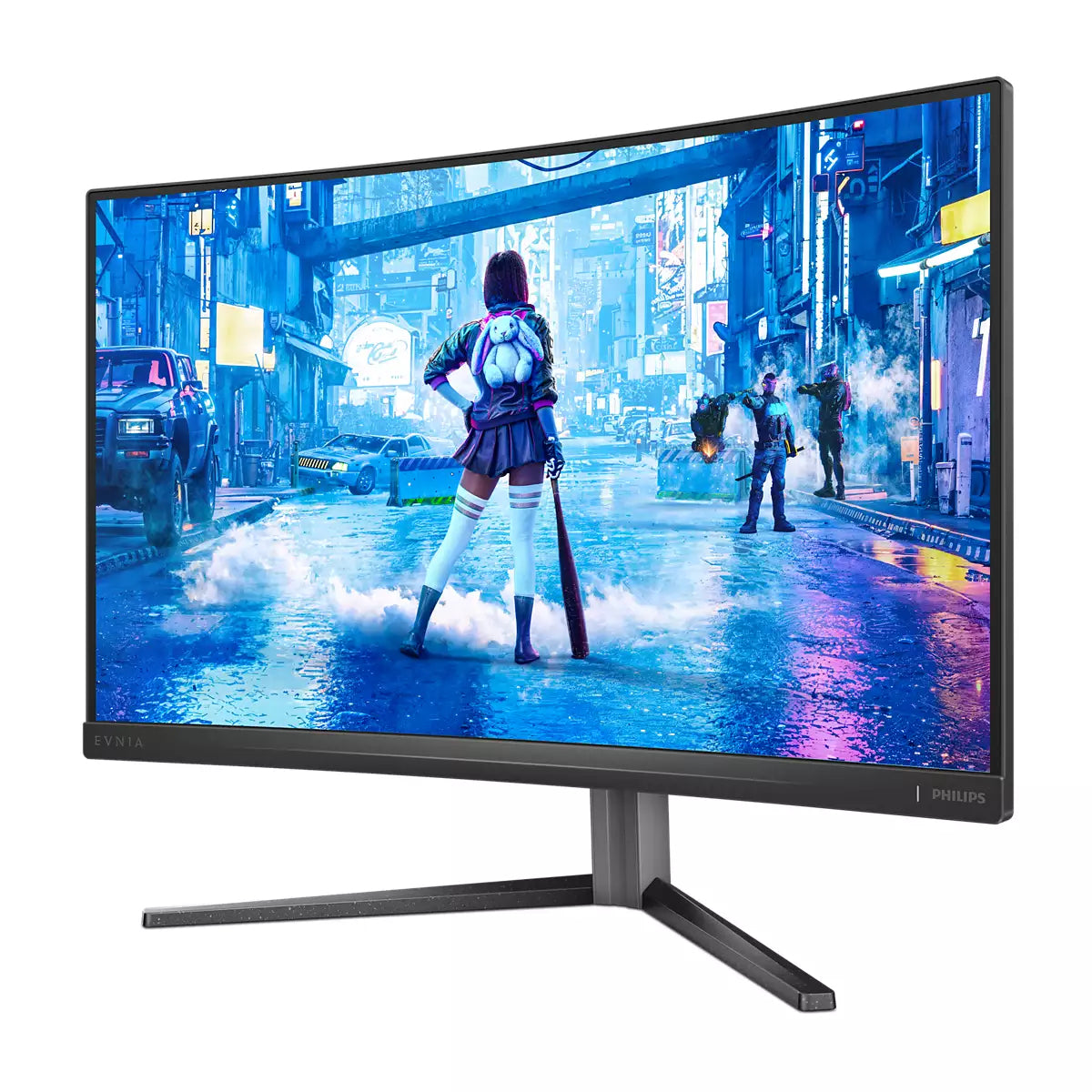 Philips Evnia 5000 27M2C5200W/00 – Monitor, 27", VA, 280 Hz, 300 cd/m², Gebogen, VESA 100 × 100, Schwarz