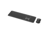 Logitech Signature Slim Combo MK950 – Tastatur, CH-Layout (DE-CH), Grau