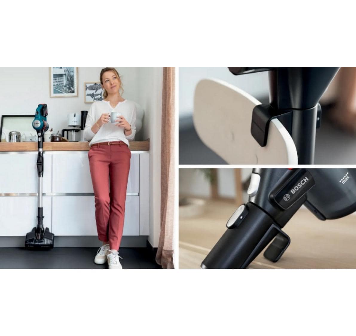 Bosch Akkustaubsauger BSS71125AH – 2-in-1, 2500 mAh, 0,3 l, Akkubetrieb