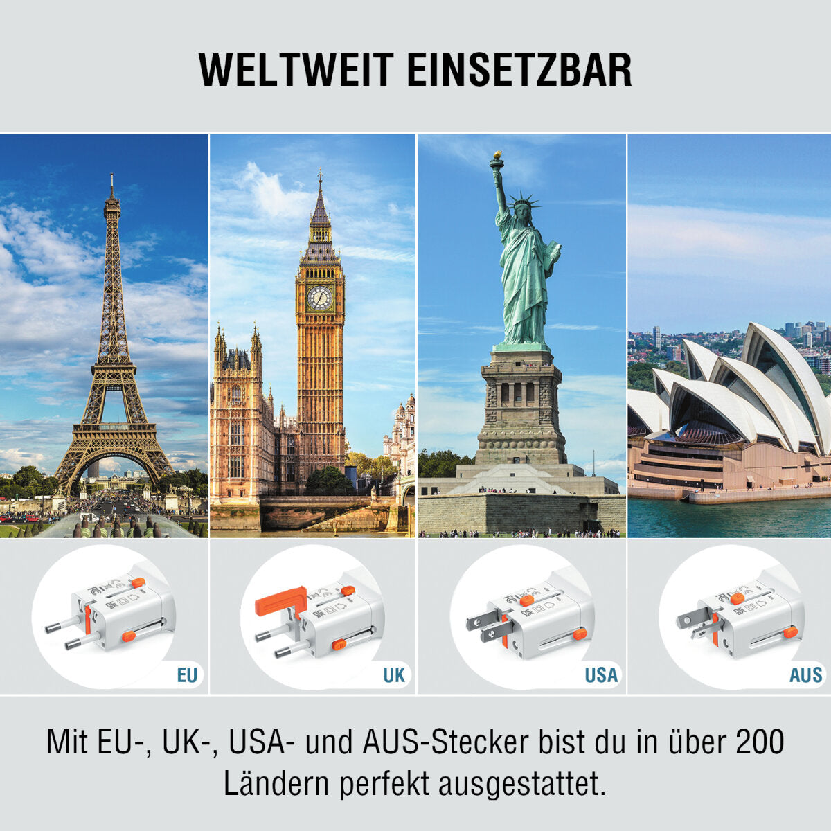 4smarts Nomad Pocket Netzteil (Universal) – 65 W, 2× USB-C, PD, PPS, QC, GaN – für Laptop, Smartphone, Tablet