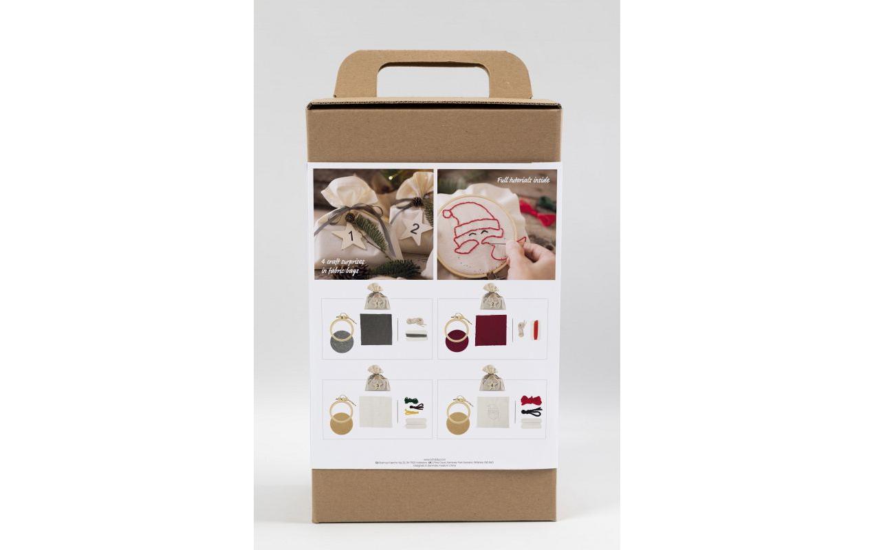 Creativ Company Adventskalender Bastelset – Weihnachten