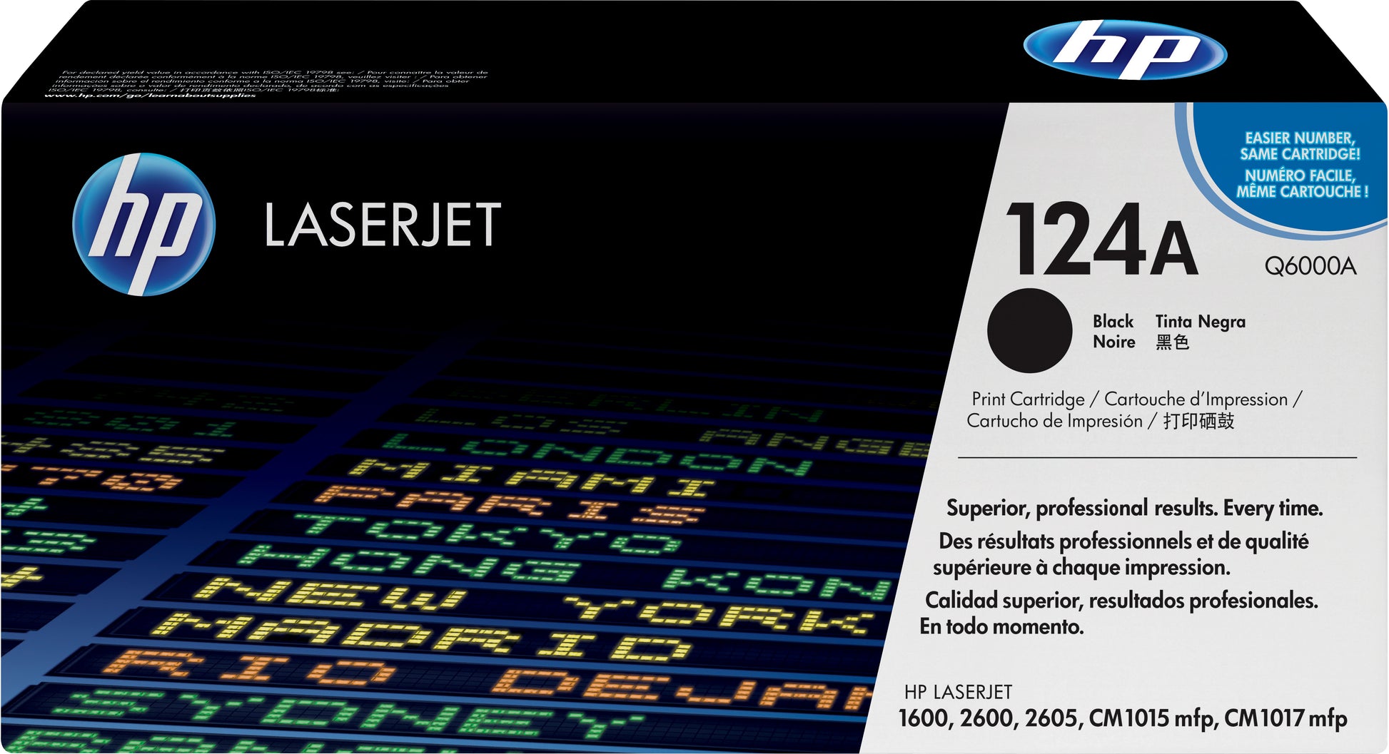 HP Toner 124A / Q6000A – Schwarz