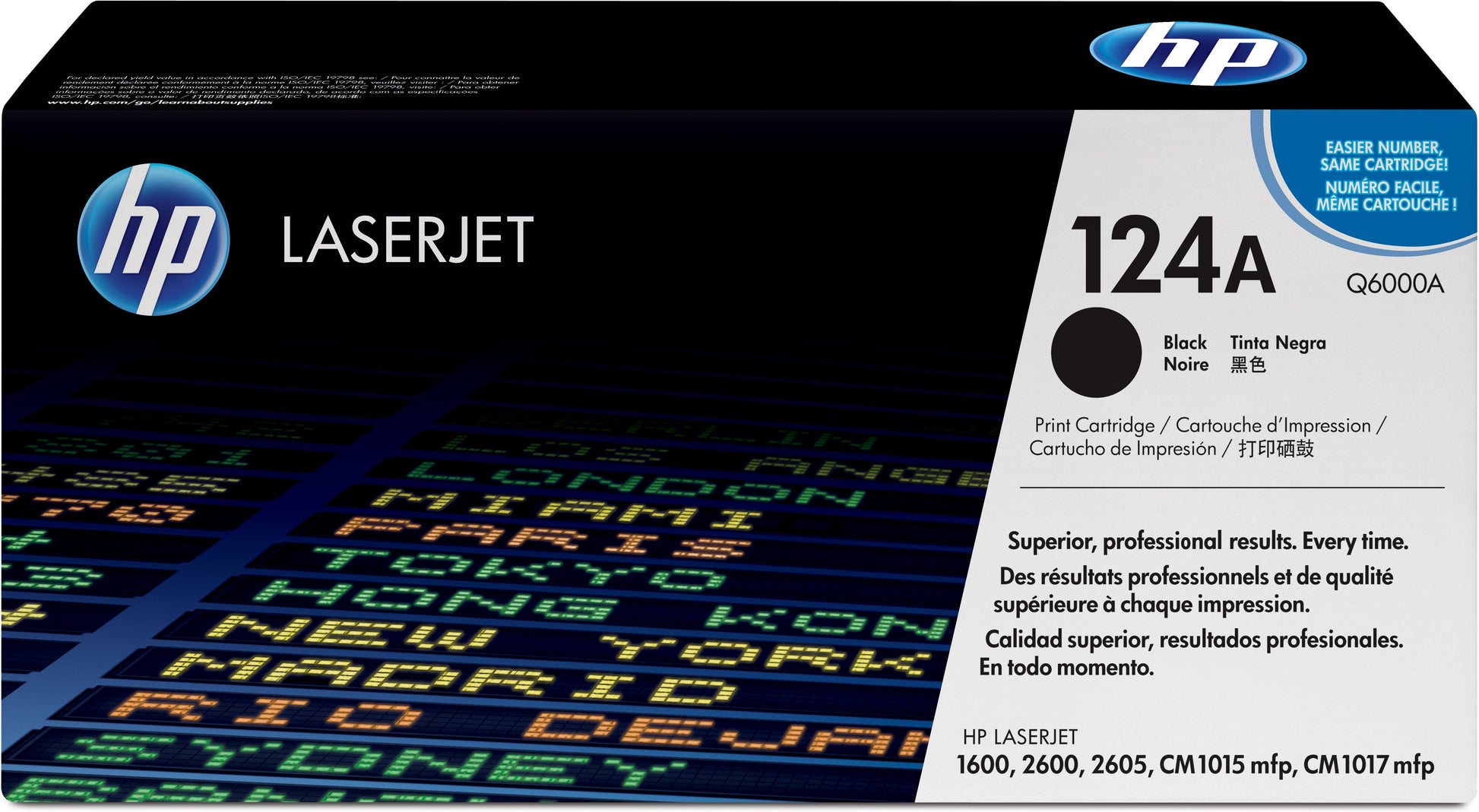 HP Toner 124A / Q6000A – Schwarz