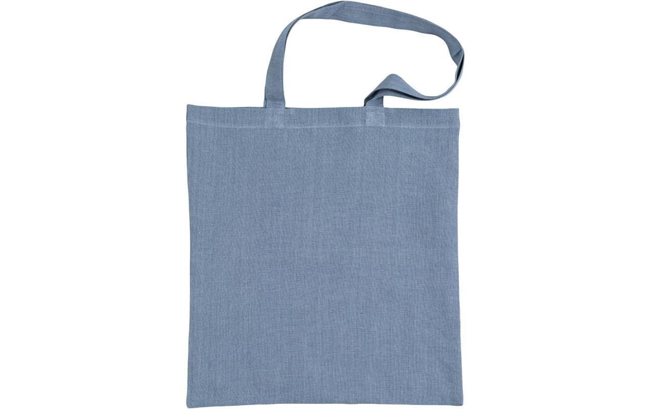 Creativ Company Stofftasche, Baumwolle, Blau, 380×420 mm