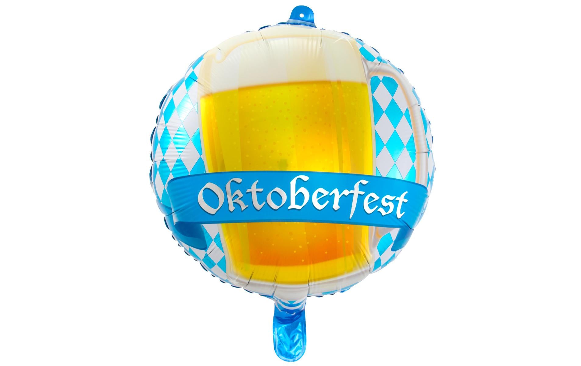 Folat Folienballon Bier – Mehrfarbig – Ø 43 cm – Folie – 1 Stk