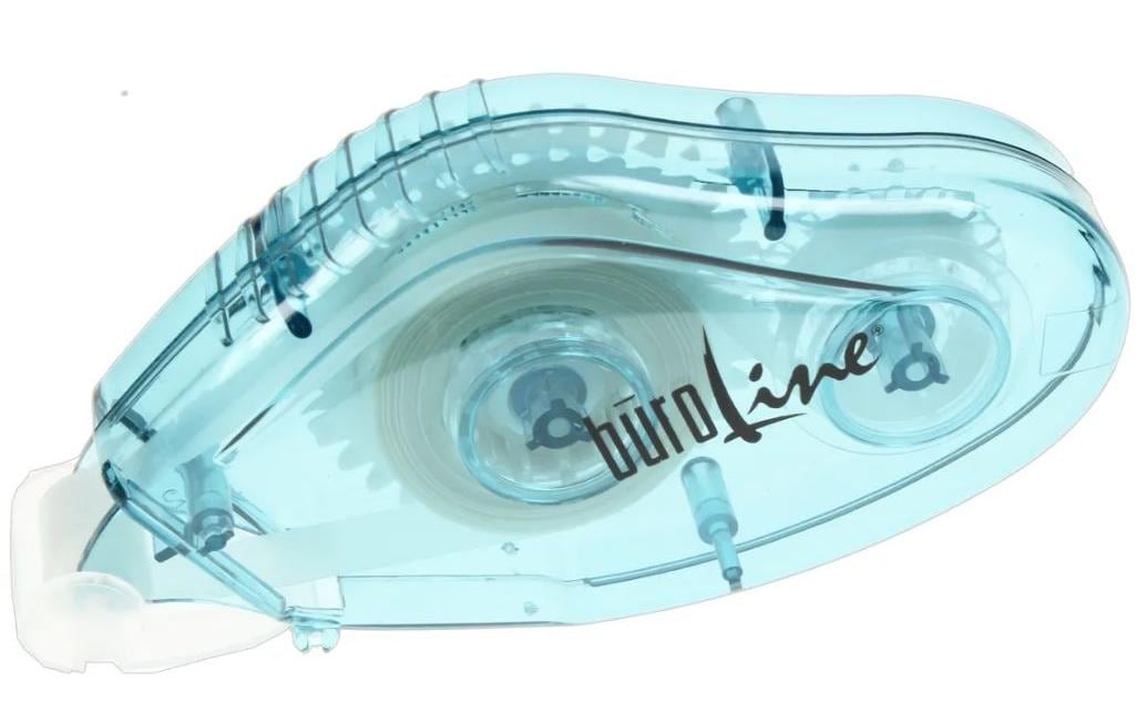 Buroline Permanent Kleberoller – 8 mm × 8 m, 1 Stk., für Papier, Karton