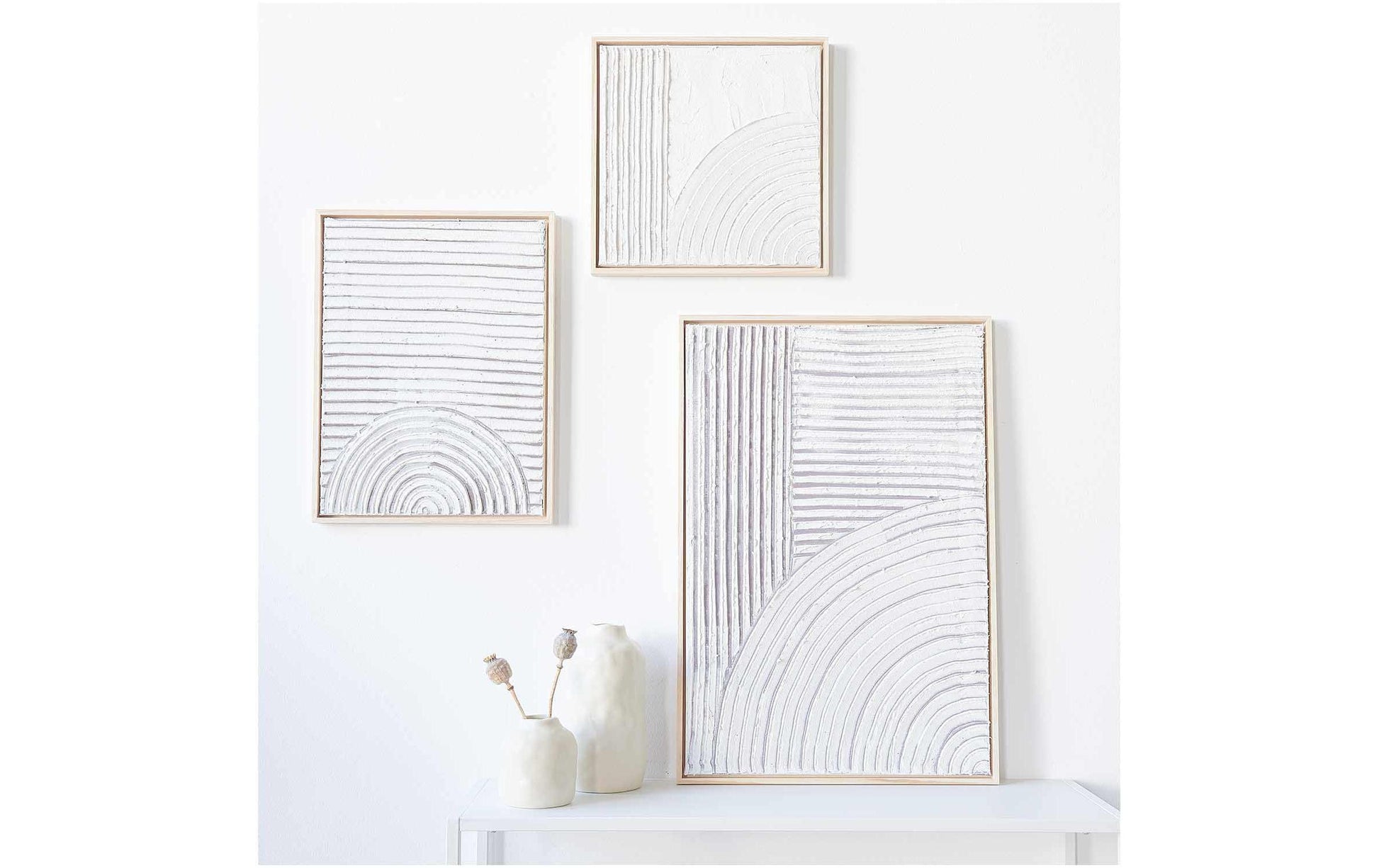 Rico Design Objektrahmen – für 30,8 × 30,8 cm – Holz, natur