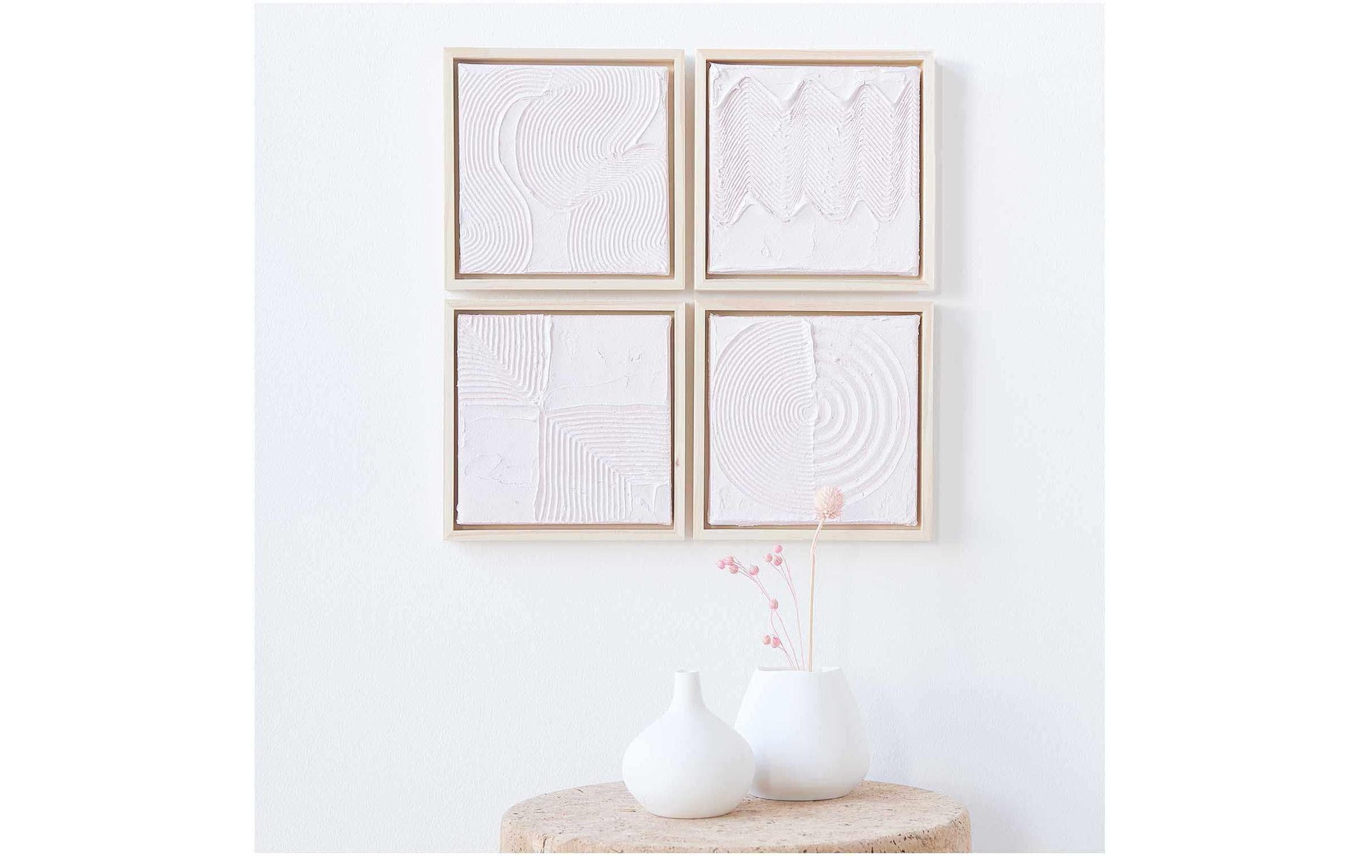 Rico Design Objektrahmen – für 10,8 × 10,8 cm – Holz, natur