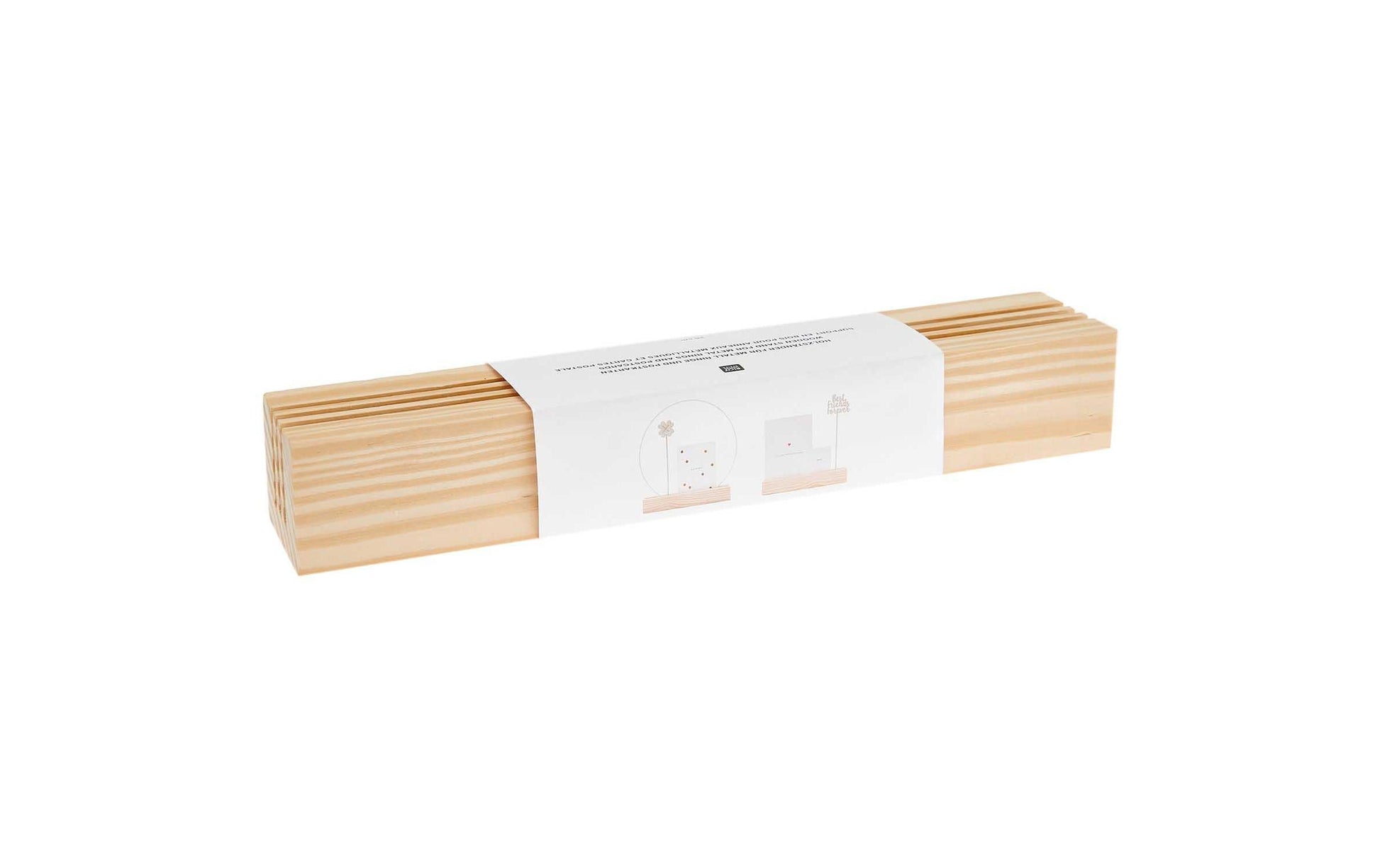 Rico Design Tischprospekthalter 26 cm – Holz, beige