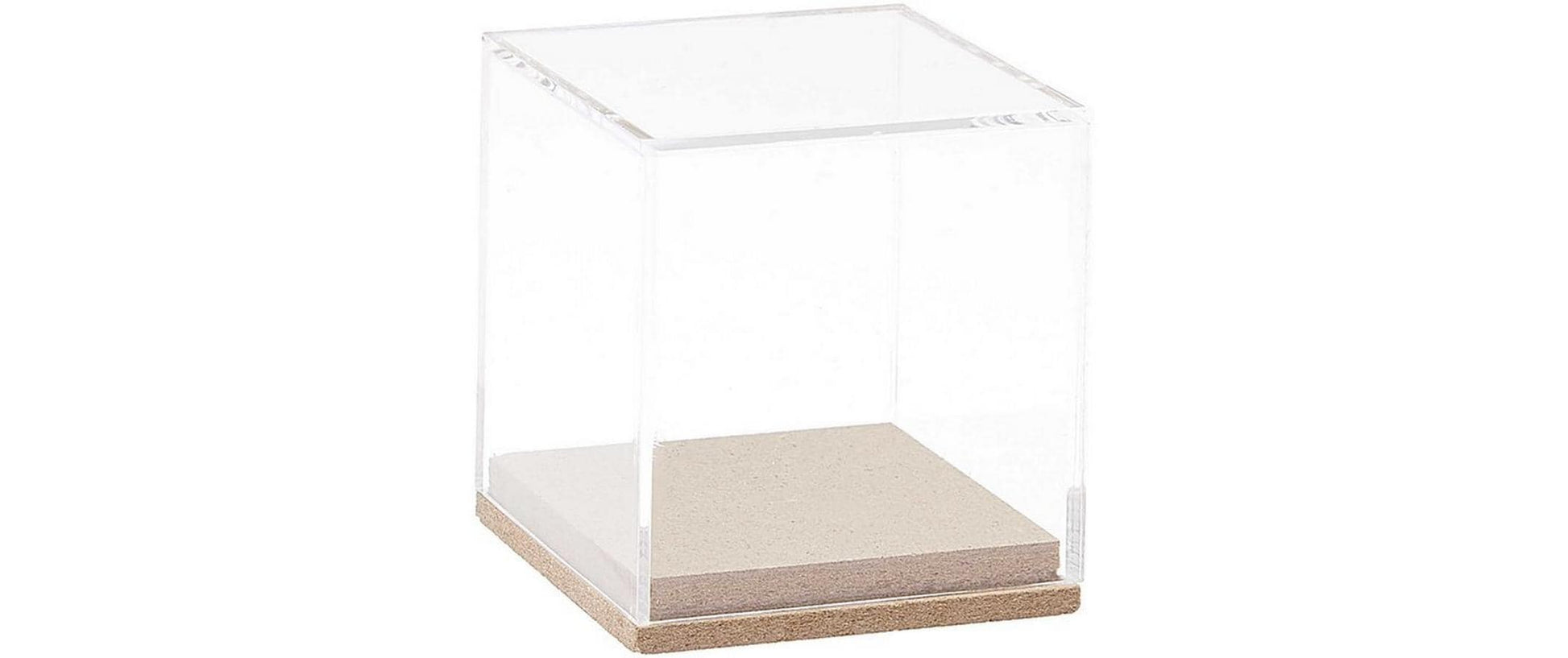 Rico Design Dekohaube – 125 × 130 × 125 mm – Acrylglas/MDF – Transparent