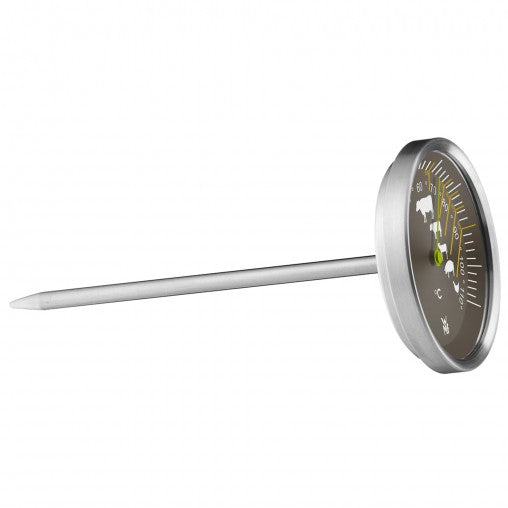 WMF Scala – Bratenthermometer Ø 6,7 × 17 cm, Edelstahl/Glas, Silber