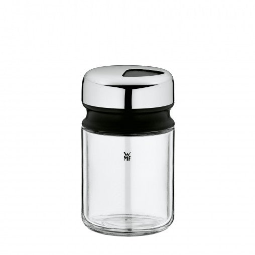 WMF Streudose Ø 5,5 × 9,5 cm, Glas/Edelstahl, transparent, für Gewürze