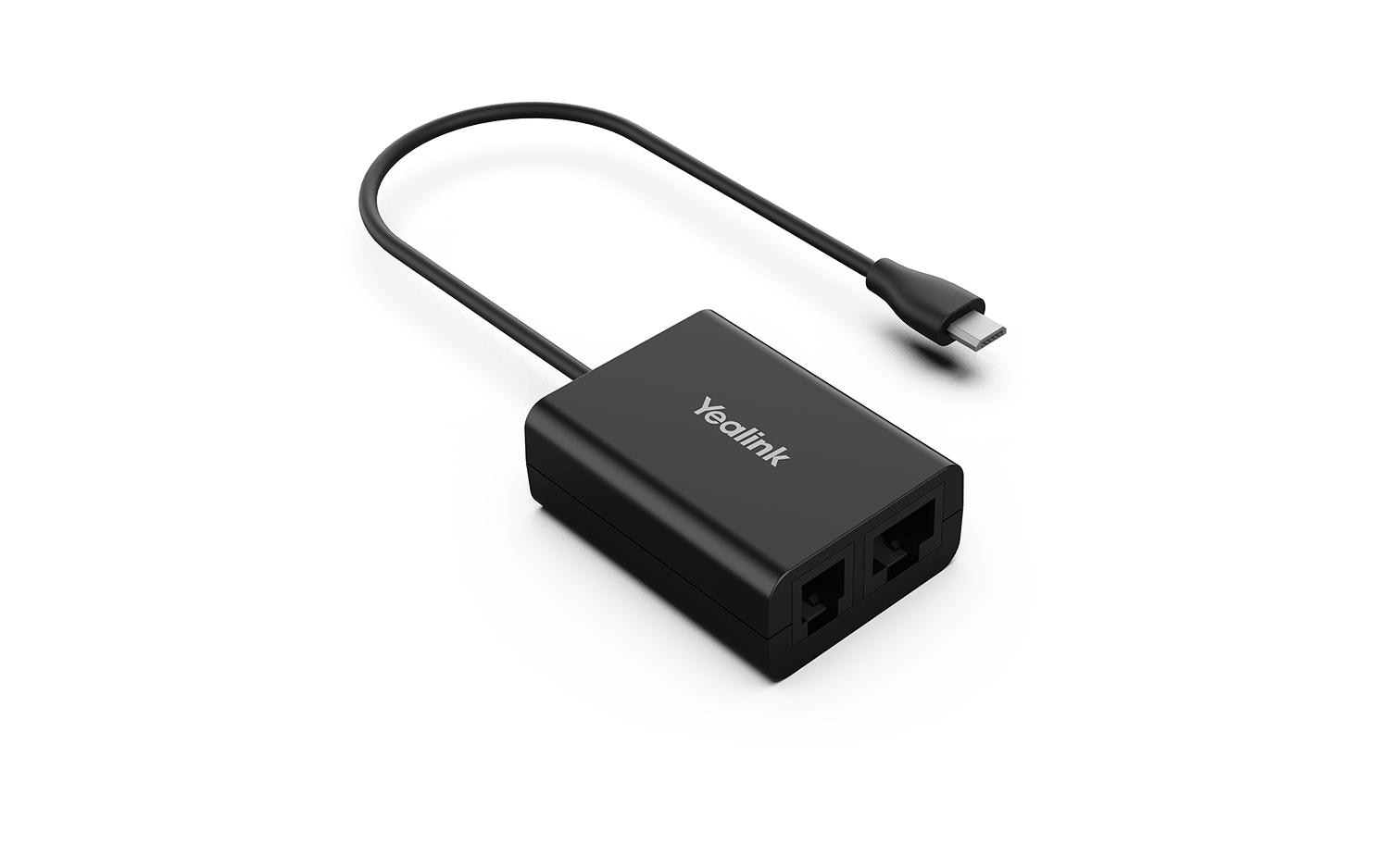 Yealink EHS61 – Headset-Dongle, Schwarz, für WH62/WH63