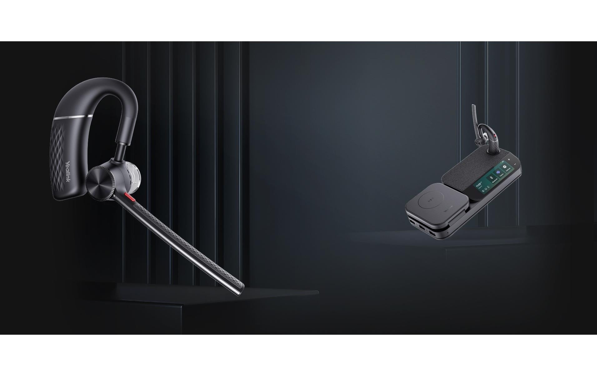Yealink BH71 Workstation – Mono-Headset, In-Ear – Bluetooth, Noise-Cancelling-Mikrofon – Schwarz – bis 10 h