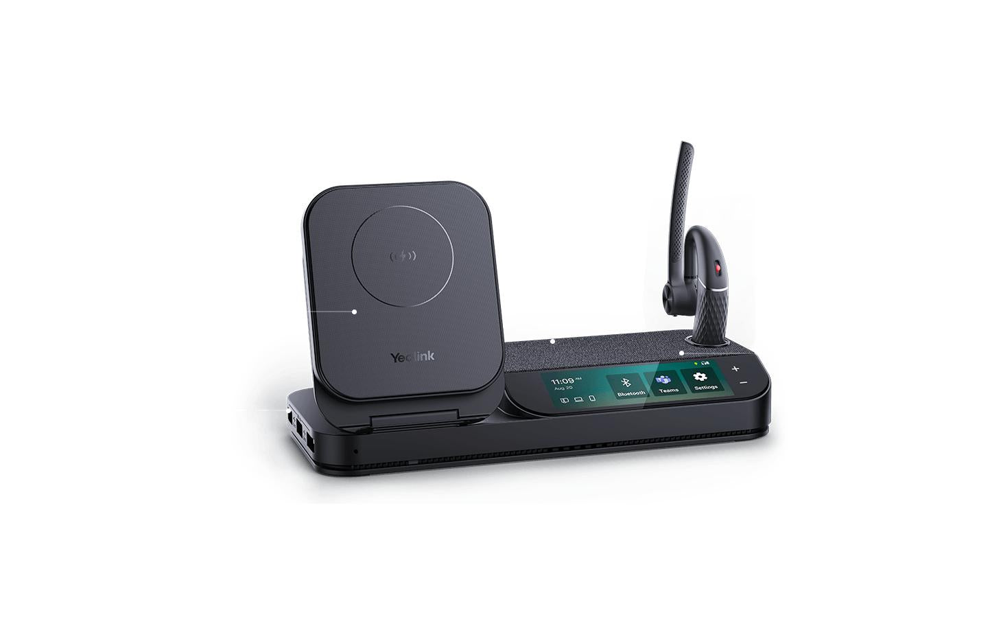 Yealink BH71 Workstation – Mono-Headset, In-Ear – Bluetooth, Noise-Cancelling-Mikrofon – Schwarz – bis 10 h