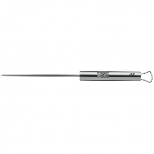 WMF PROFI PLUS – Digitaler Kerntemperaturmesser, 23 cm, Edelstahl (Cromargan), Silber