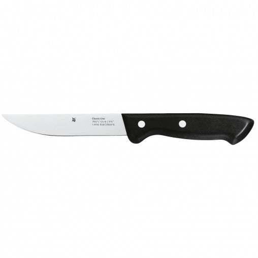 WMF Allzweckmesser 12 cm, Edelstahl, Kunststoffgriff, schwarz