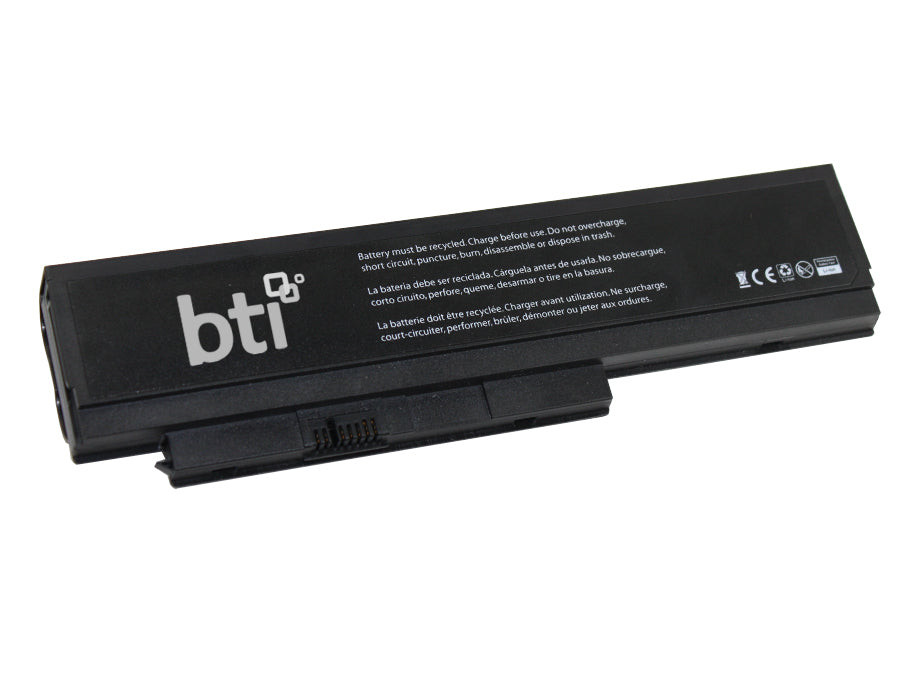 BTI Notebook-Akku – für Lenovo ThinkPad X220/X230 – 5600 mAh, 10,8 V (6 Zellen) – Schwarz