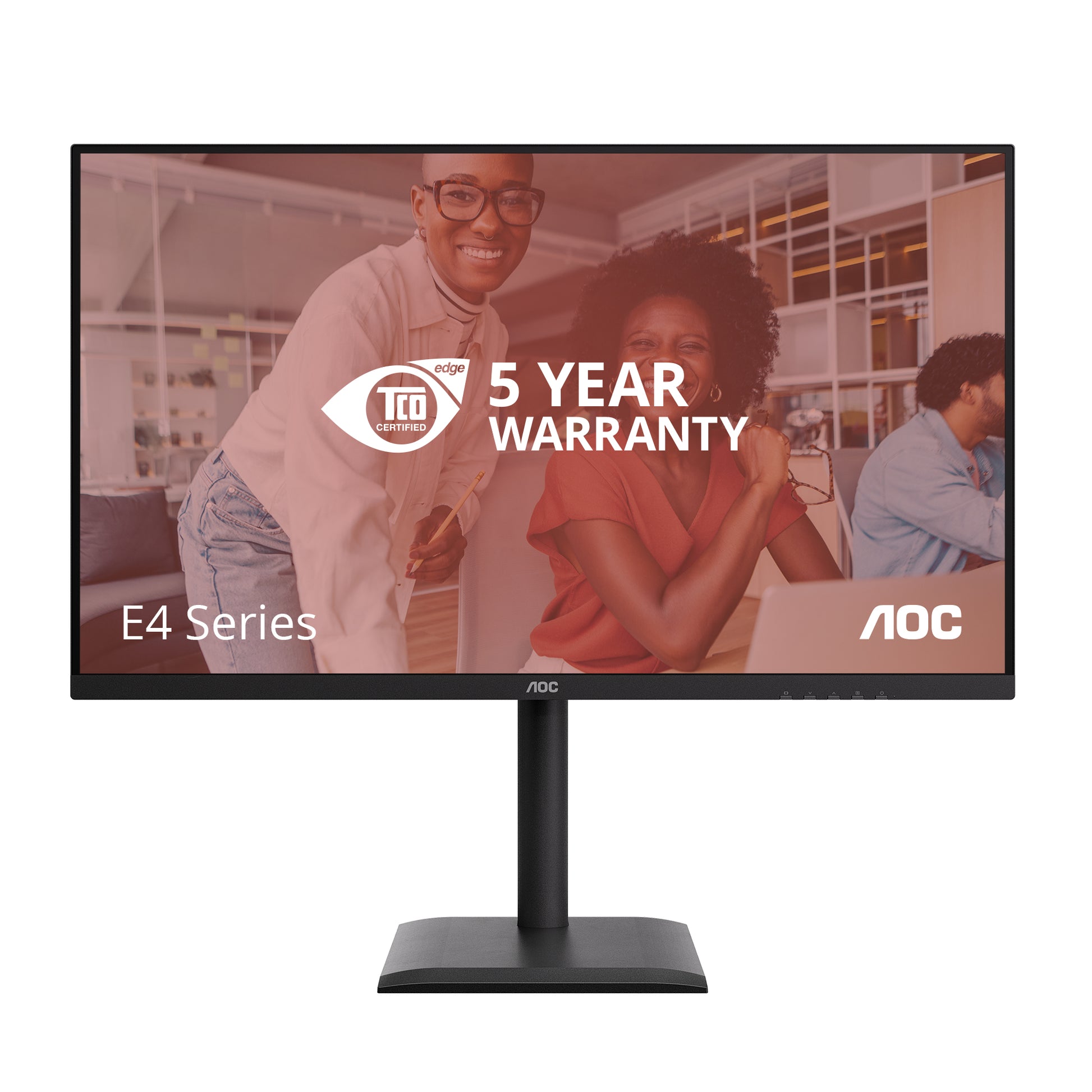 AOC Q32E4U – Monitor, 31,5", 2560 × 1440 (WQHD), IPS, 100 Hz, Integrierte Lautsprecher, VESA 100 × 100, Schwarz