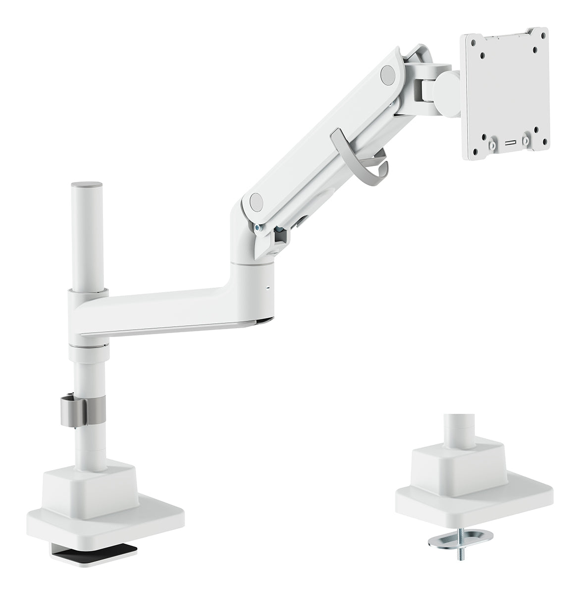 Digitus Monitorarm, Tischklemme, bis 57", VESA 75 × 75/100 × 100 mm, 27 kg