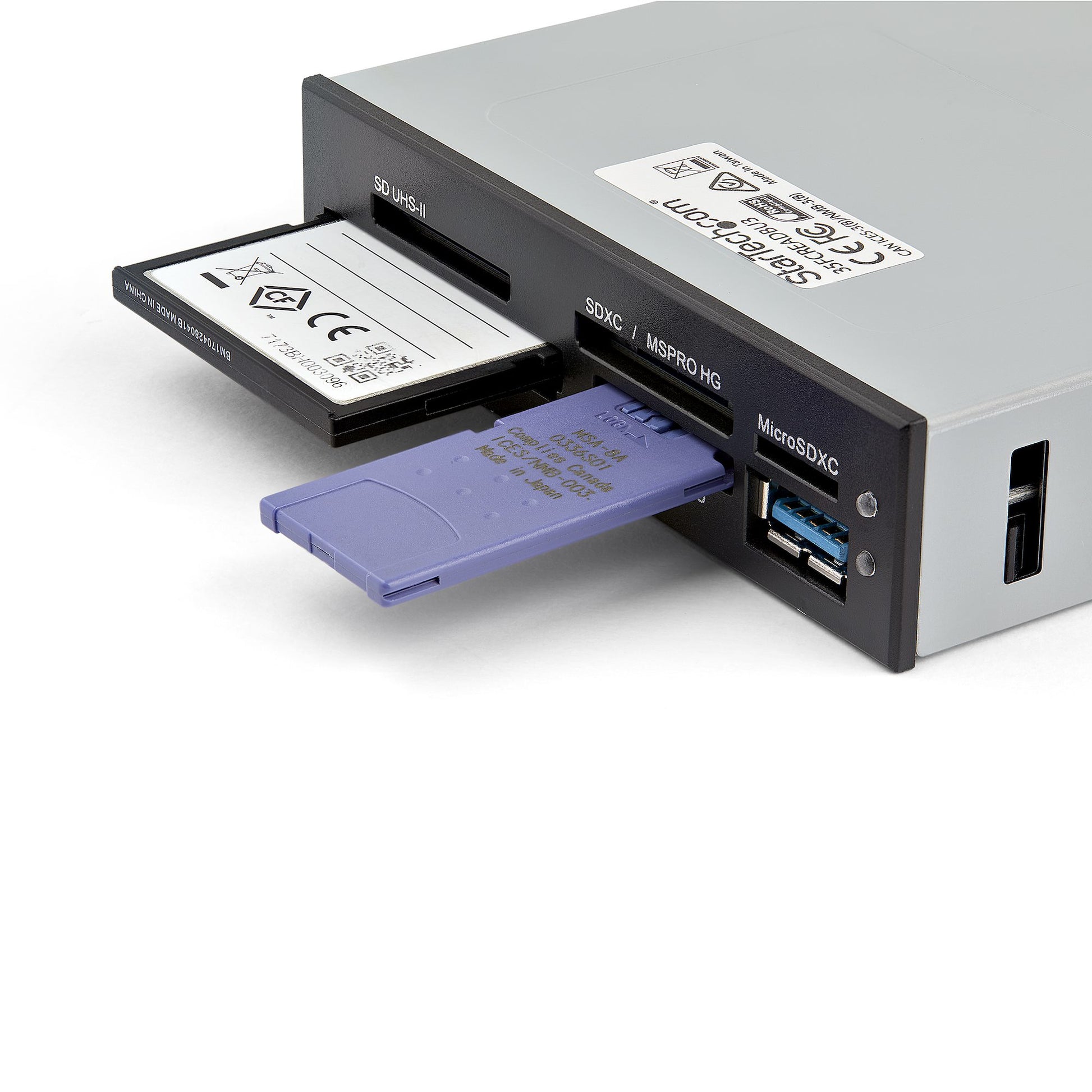 StarTech.com USB 3.0 Multi-Kartenleser – für CF/SD/microSD und Memory Stick