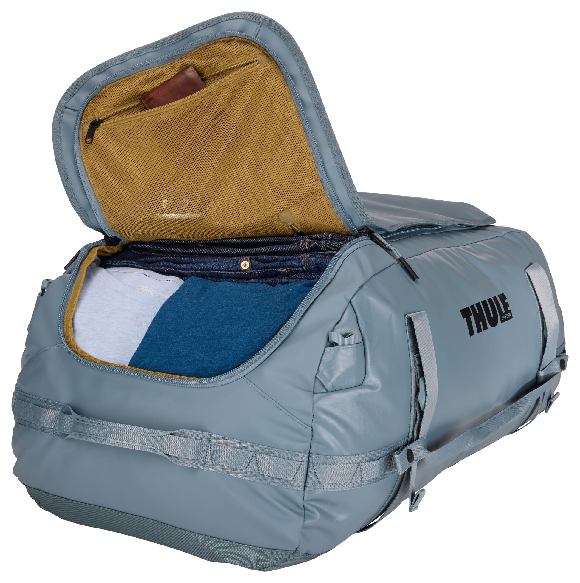 Thule Chasm – Reisetasche, 90 l, Polyester, Grau, 76,5 × 35 × 45 cm