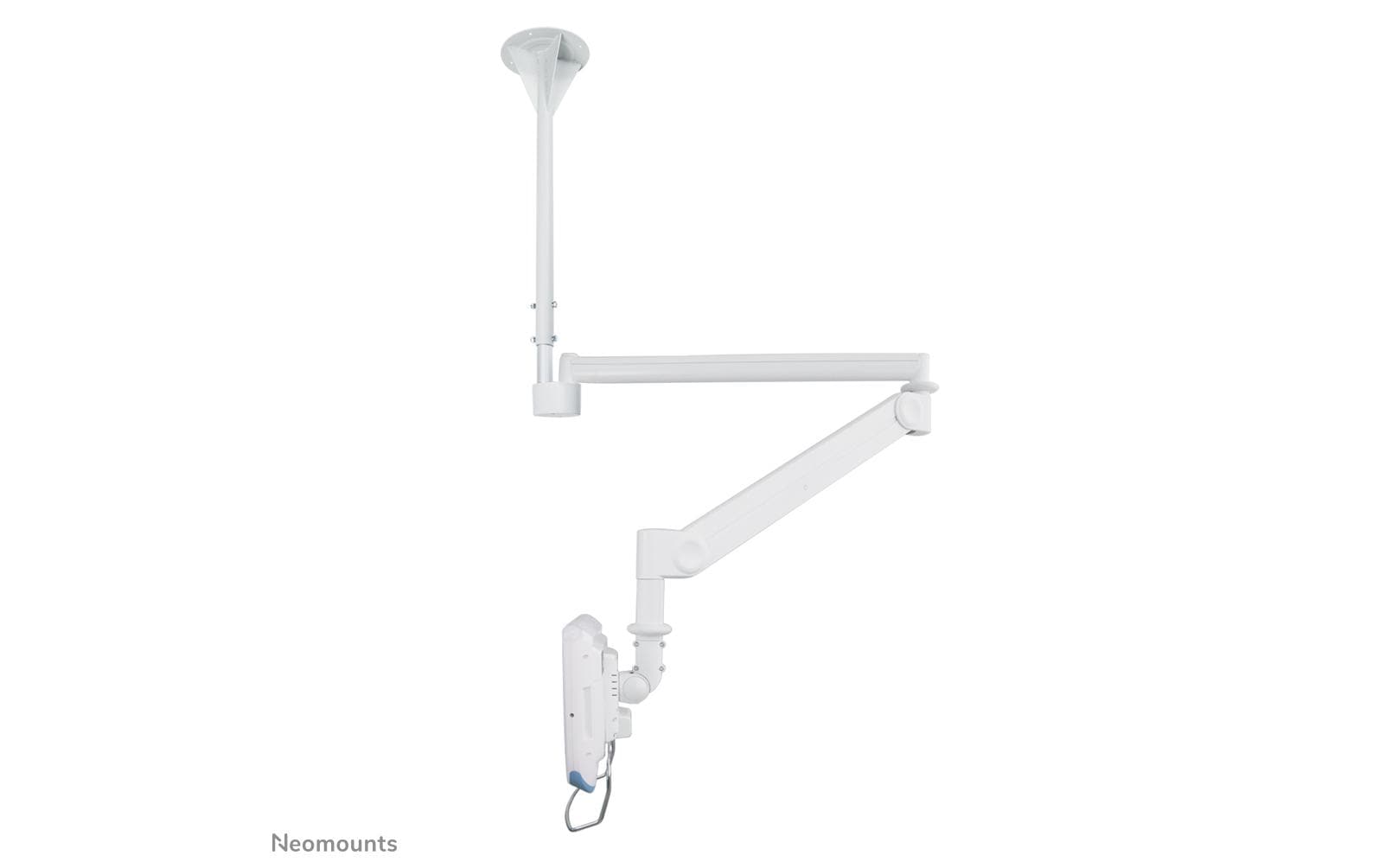Neomounts FPMA HAC100HC – Monitorhalterung, bis 32", VESA 75 × 75 mm, 12 kg, neigbar, weiss