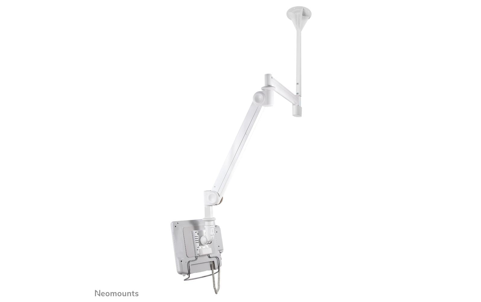 Neomounts FPMA HAC100HC – Monitorhalterung, bis 32", VESA 75 × 75 mm, 12 kg, neigbar, weiss