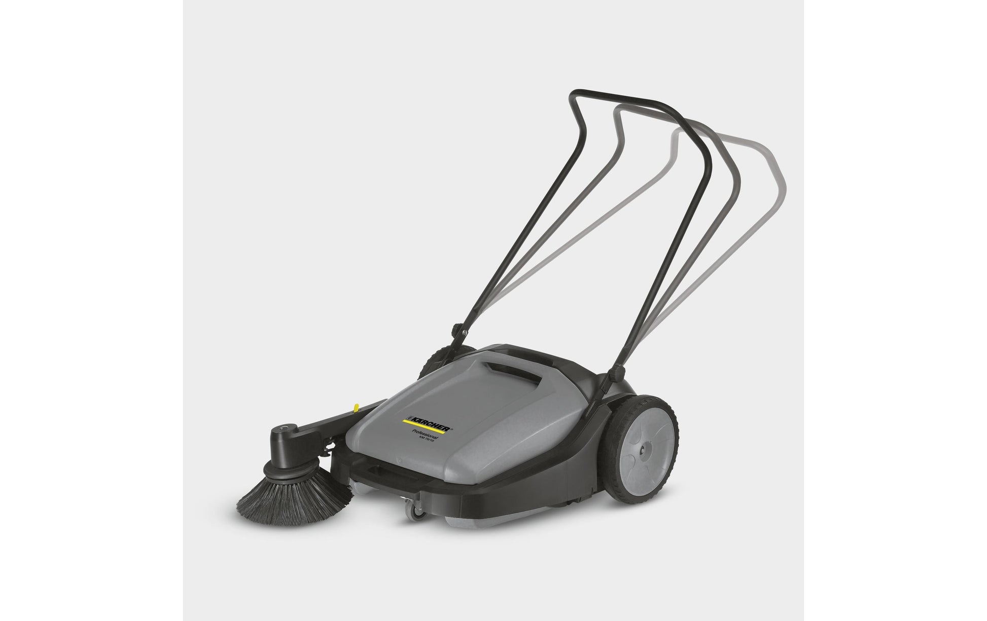 Kärcher Kehrmaschine KM 70/15 C – 70 cm Arbeitsbreite, 42 l Auffangbehälter, manuell, schwarz