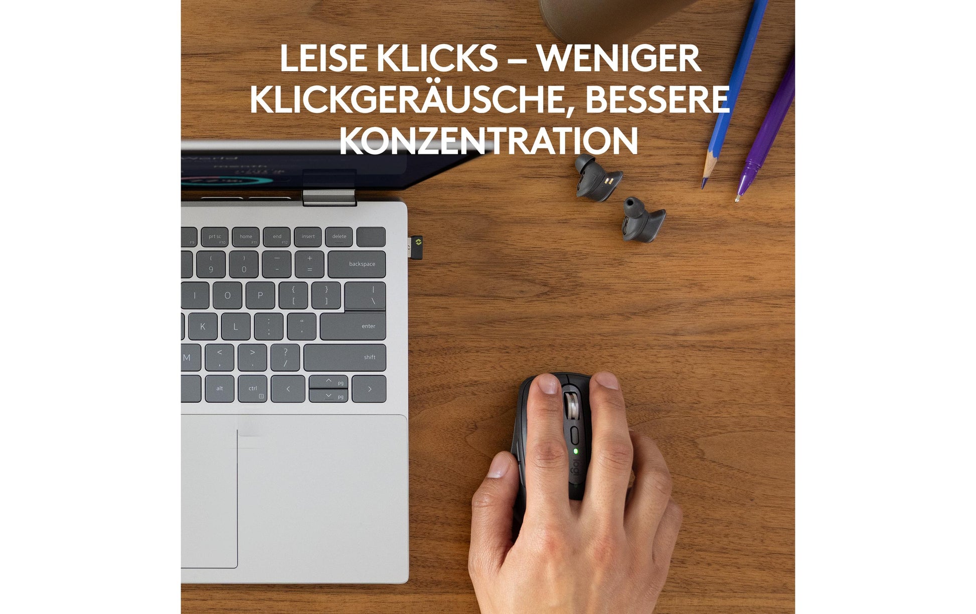 Logitech MX Anywhere 3S für Business Maus – Graphit