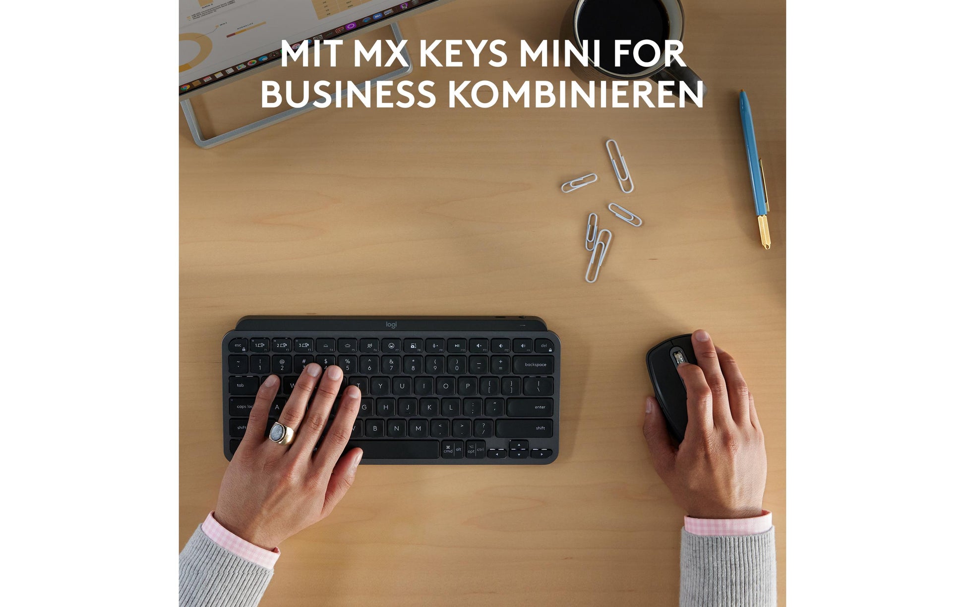 Logitech MX Anywhere 3S für Business Maus – Graphit