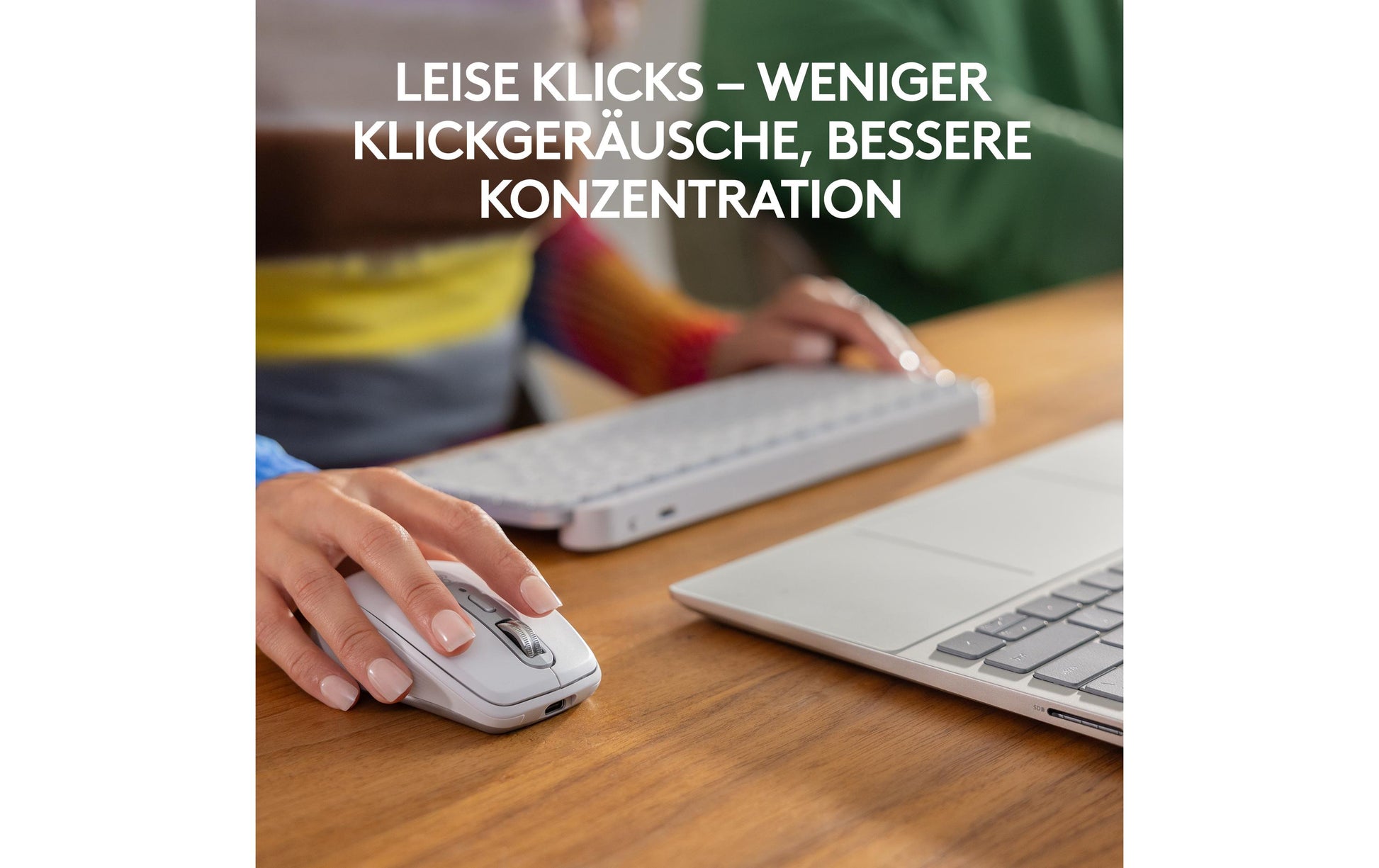 Logitech MX Anywhere 3S für Business Maus – blassgrau